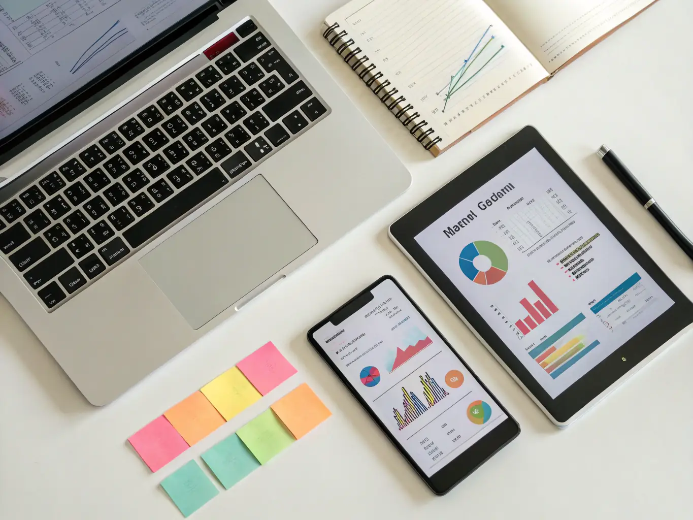 A product image featuring a marketing toolkit designed for small businesses, including templates, checklists, and guides.