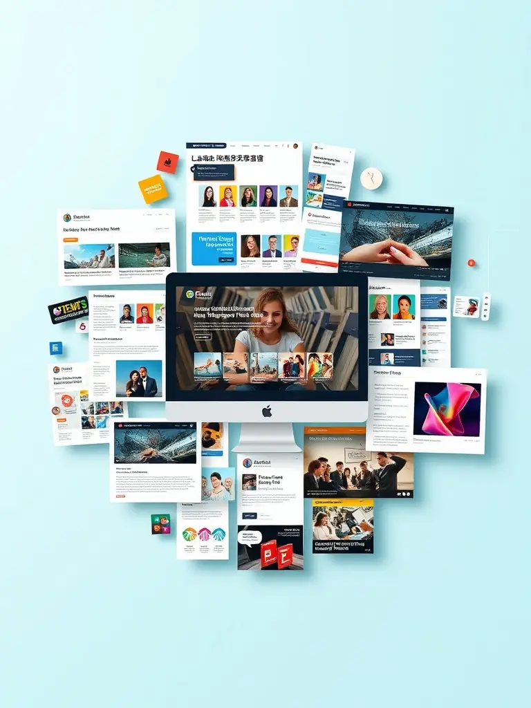 A creative image showcasing various content formats like blog posts, infographics, and videos, representing Is It Marketing's content marketing capabilities.