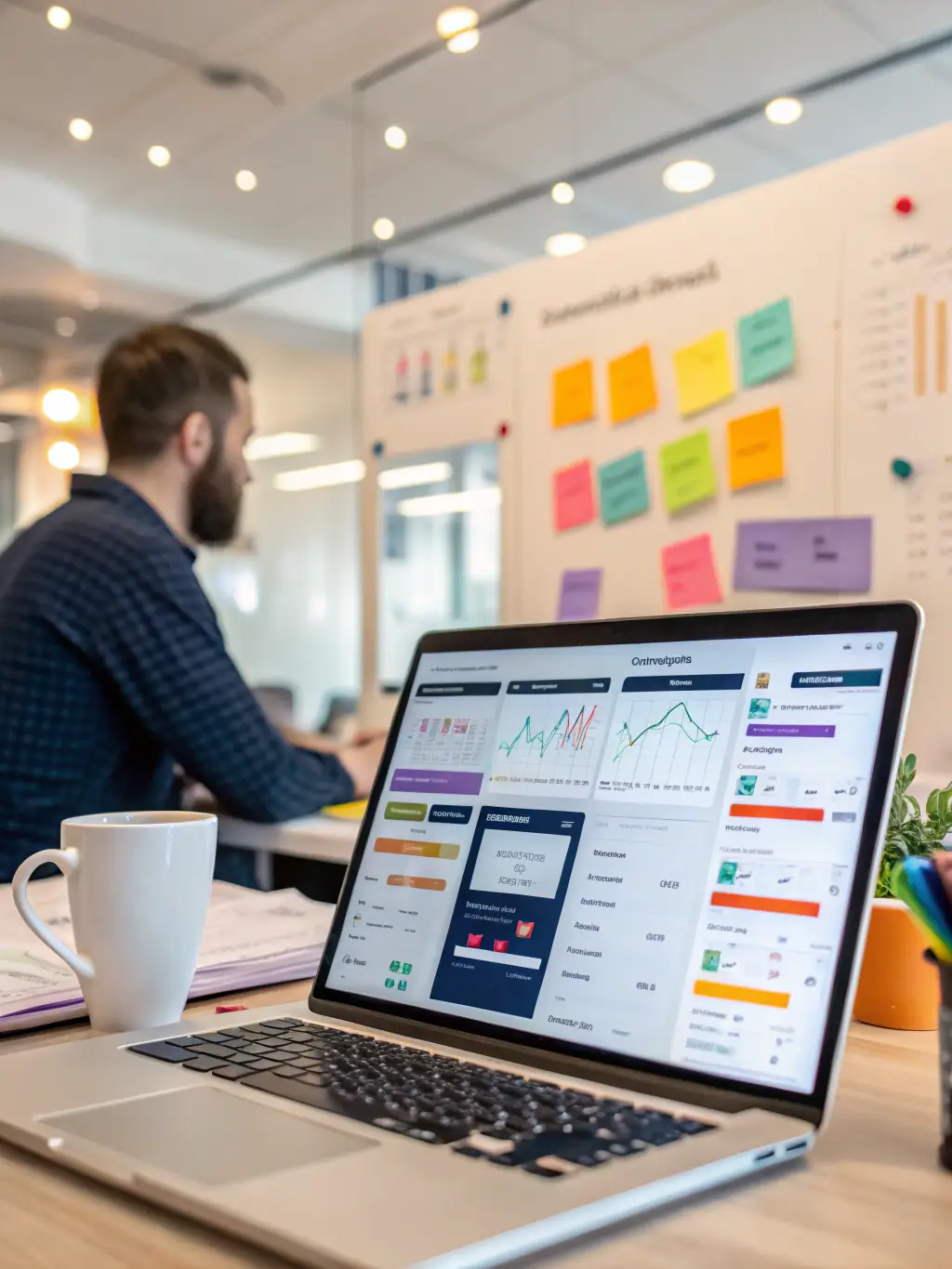 An illustration of an email newsletter being sent out to a large group of subscribers, with a focus on personalized messaging and targeted campaigns.